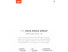 Tablet Screenshot of masstvmedia.com